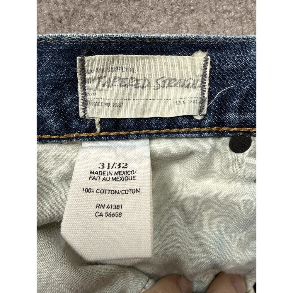 Denim & Supply Ralph Lauren Jeans 31x32 USA Flag Eagle Distressed Slim Vintage - Picture 7 of 16